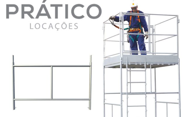 Andaimes é a melhor solução para obras eficientes