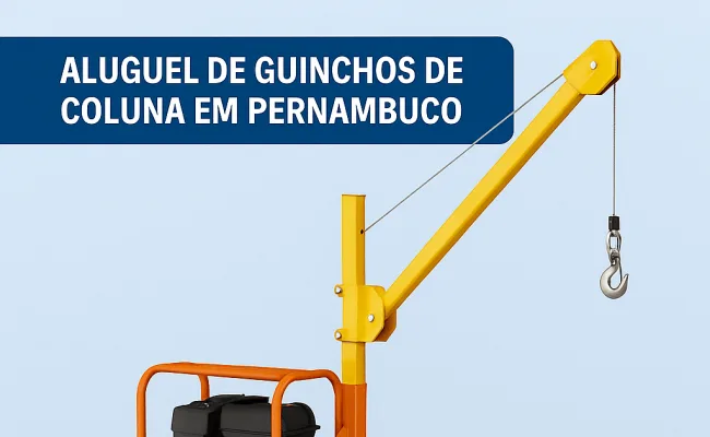 Por que usar o guincho de coluna na sua obra? Ganhe tempo e aumente a produtividade