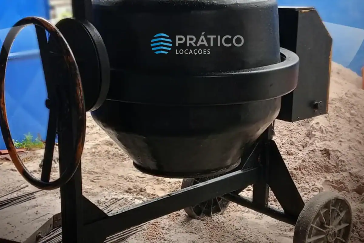 Betoneira de polímero da Prático, resistente à ferrugem